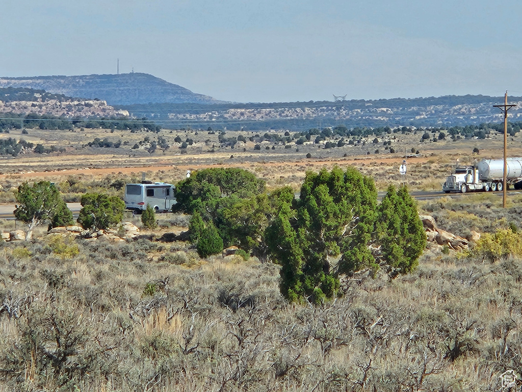 Property view of mountains featuring a rural view