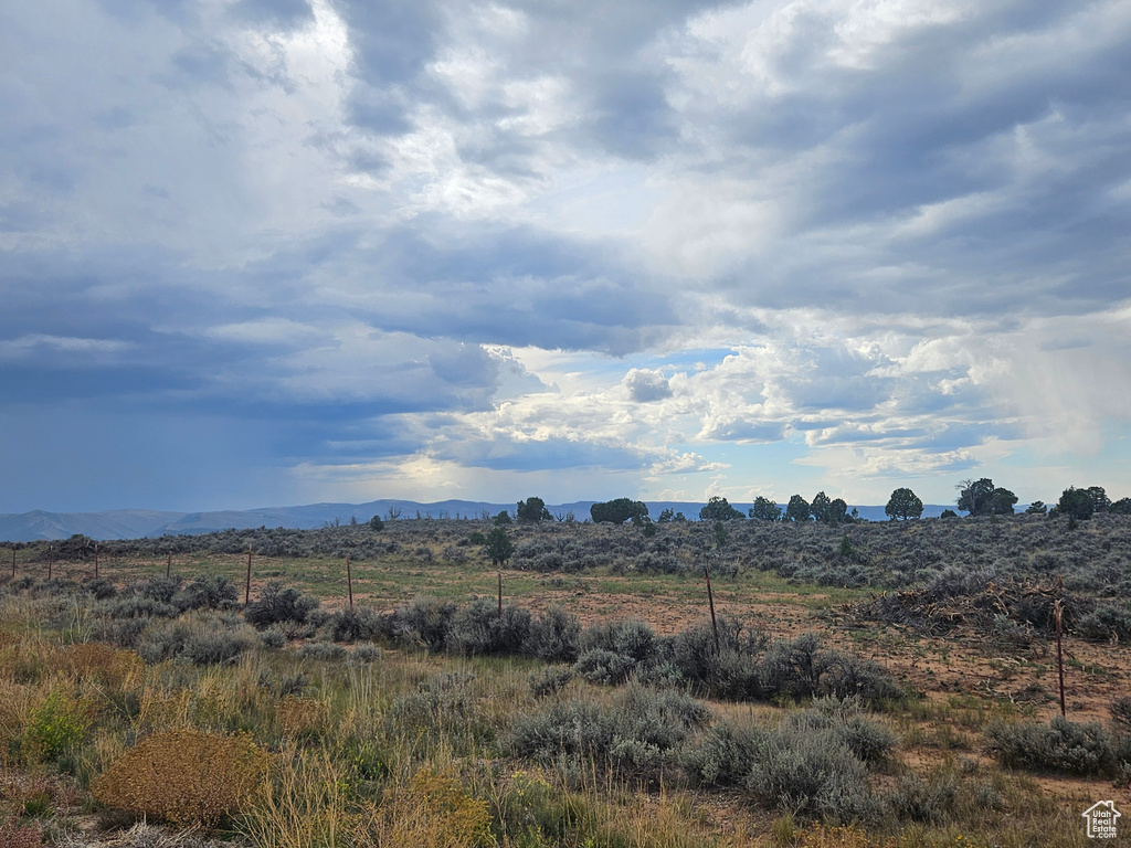 View of mountain feature featuring a rural view