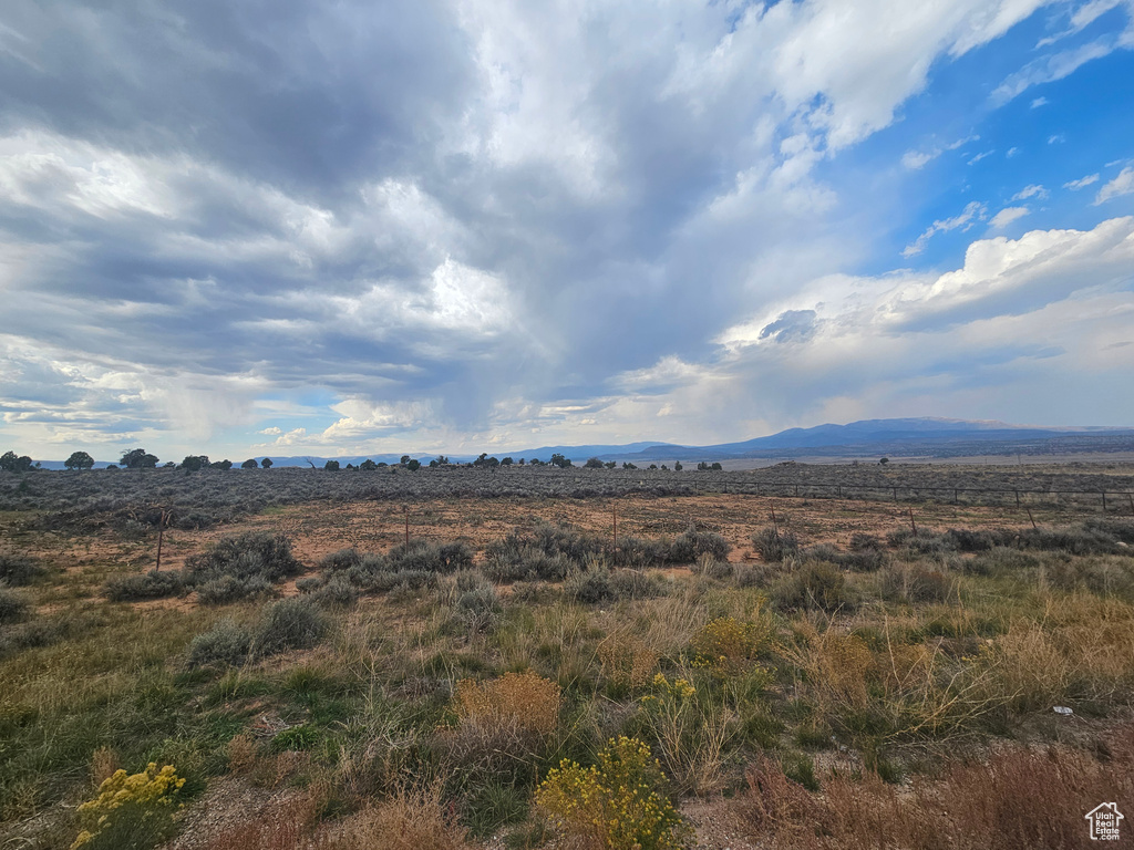 Property view of mountains featuring a rural view