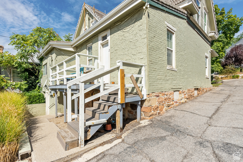 View of property exterior