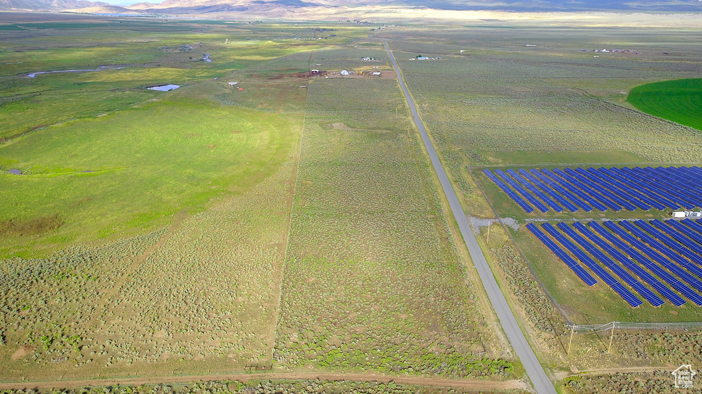 Drone / aerial view featuring a rural view