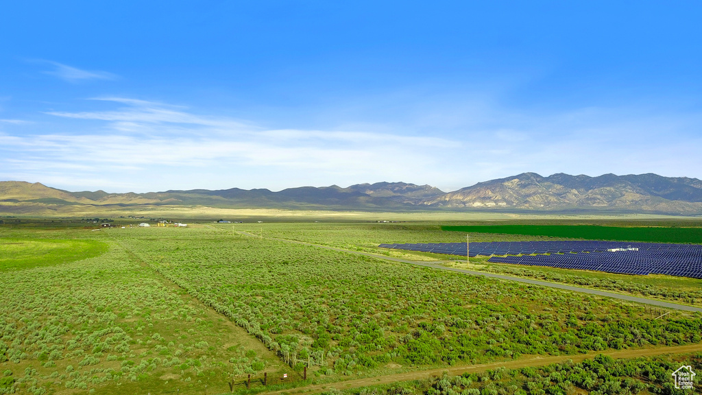 View of mountain feature featuring a rural view