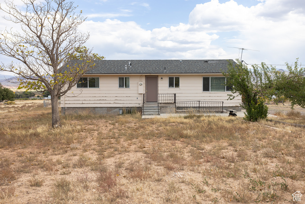 View of rear view of house