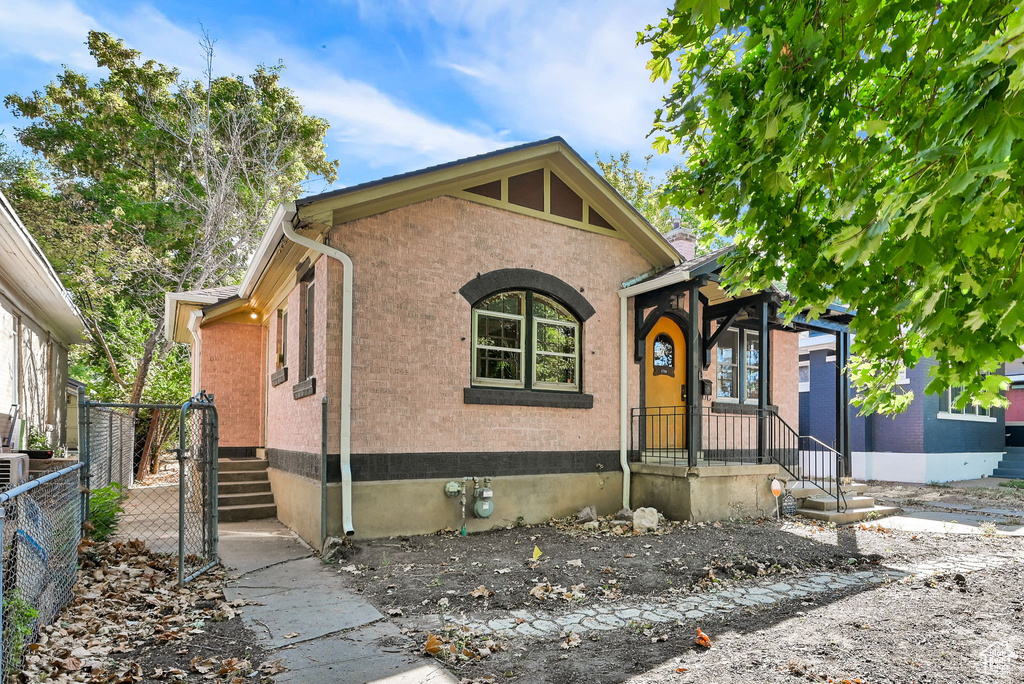 View of front of house