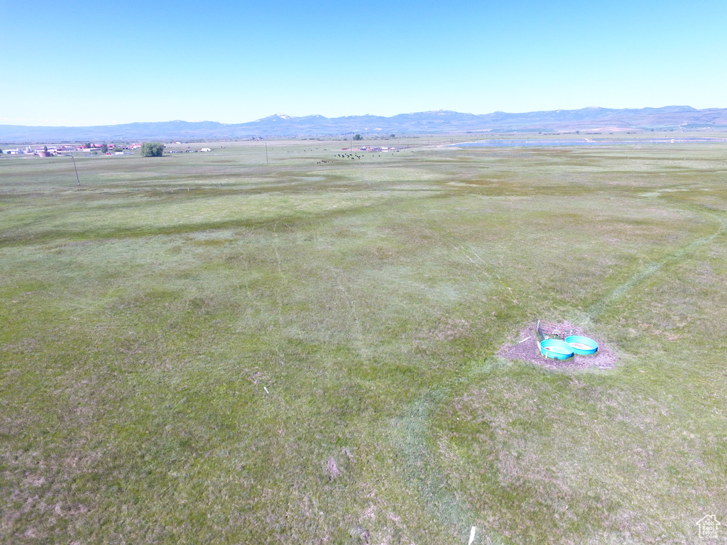 Property view of mountains featuring a rural view