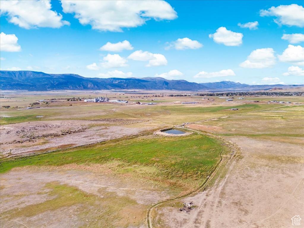 Property view of mountains featuring a rural view