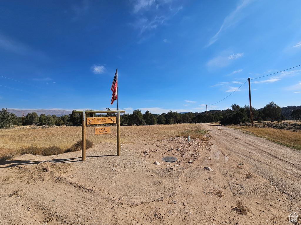 View of road featuring a rural view