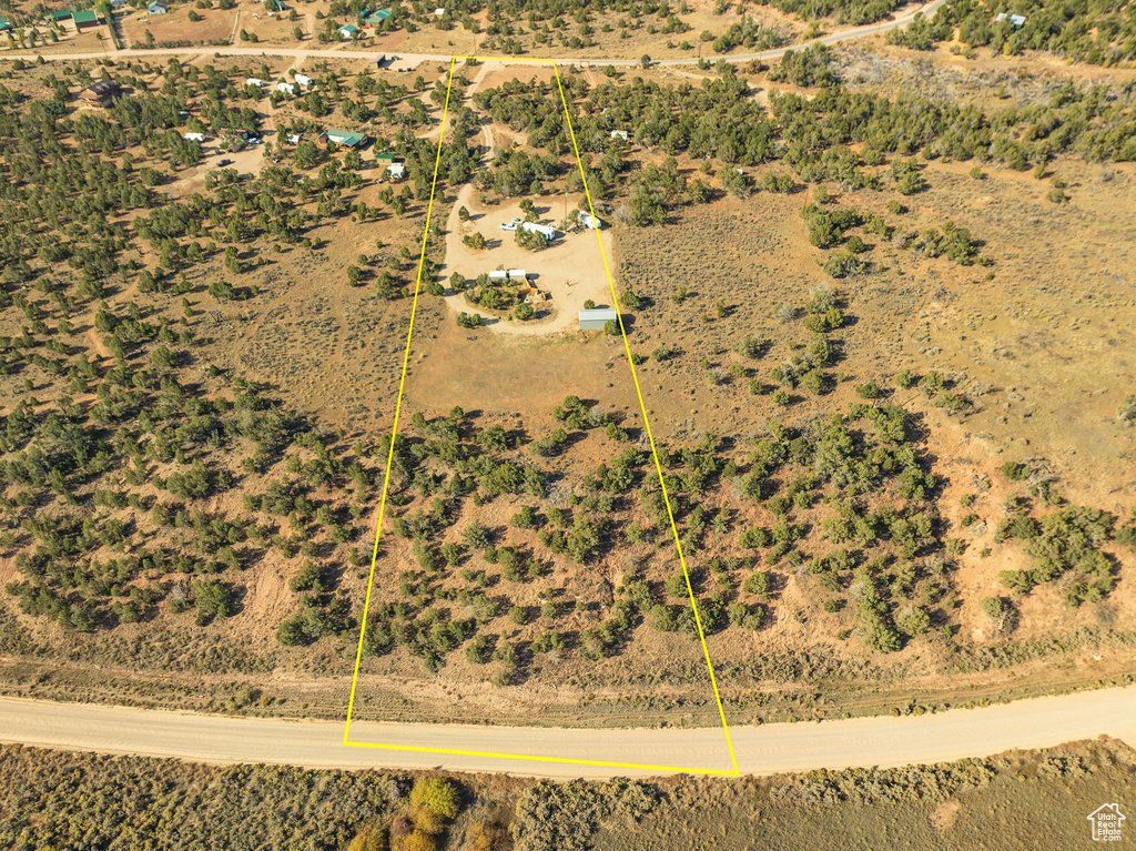 Drone / aerial view with a rural view