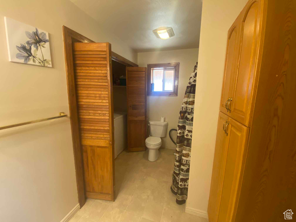 Bathroom with toilet