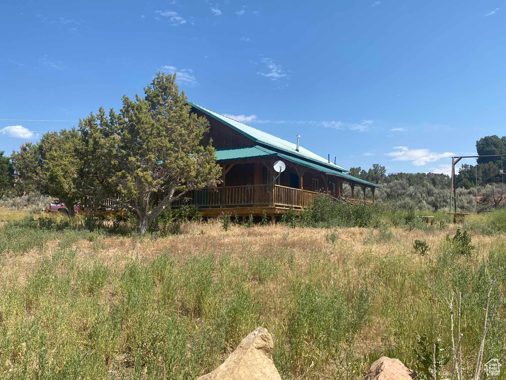 View of rear view of house