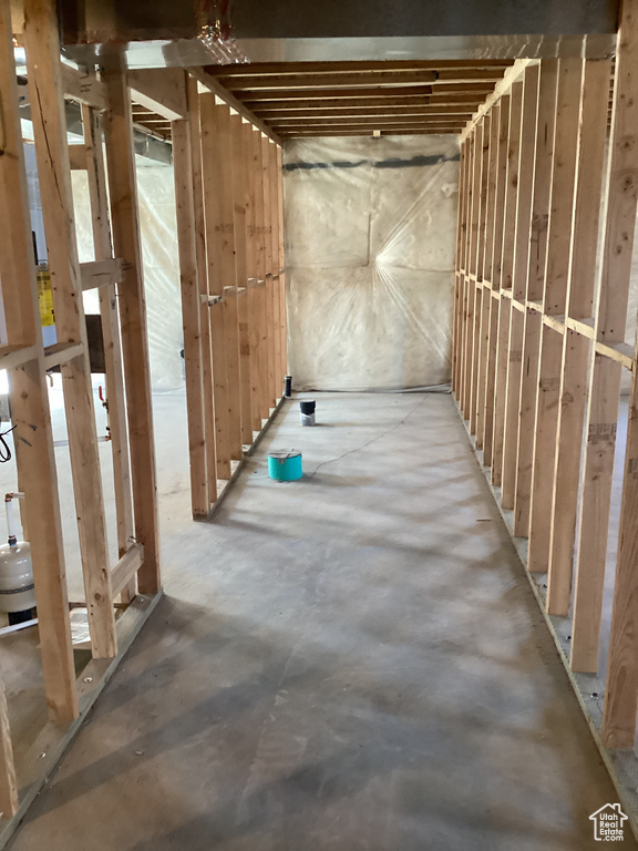 View of basement