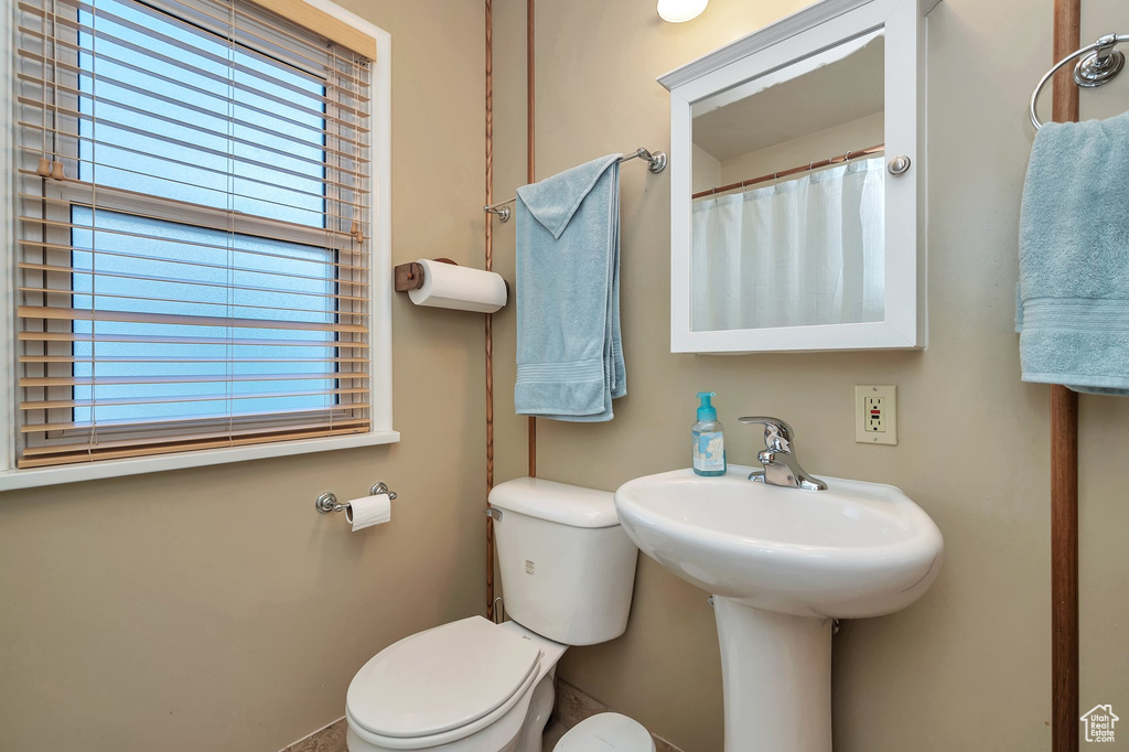 Bathroom with toilet