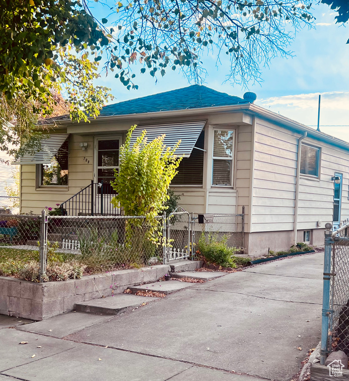 View of front of house