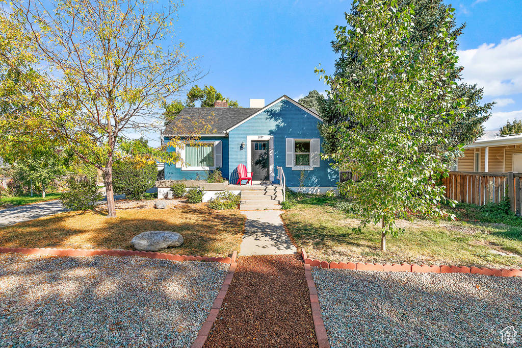 View of bungalow-style home