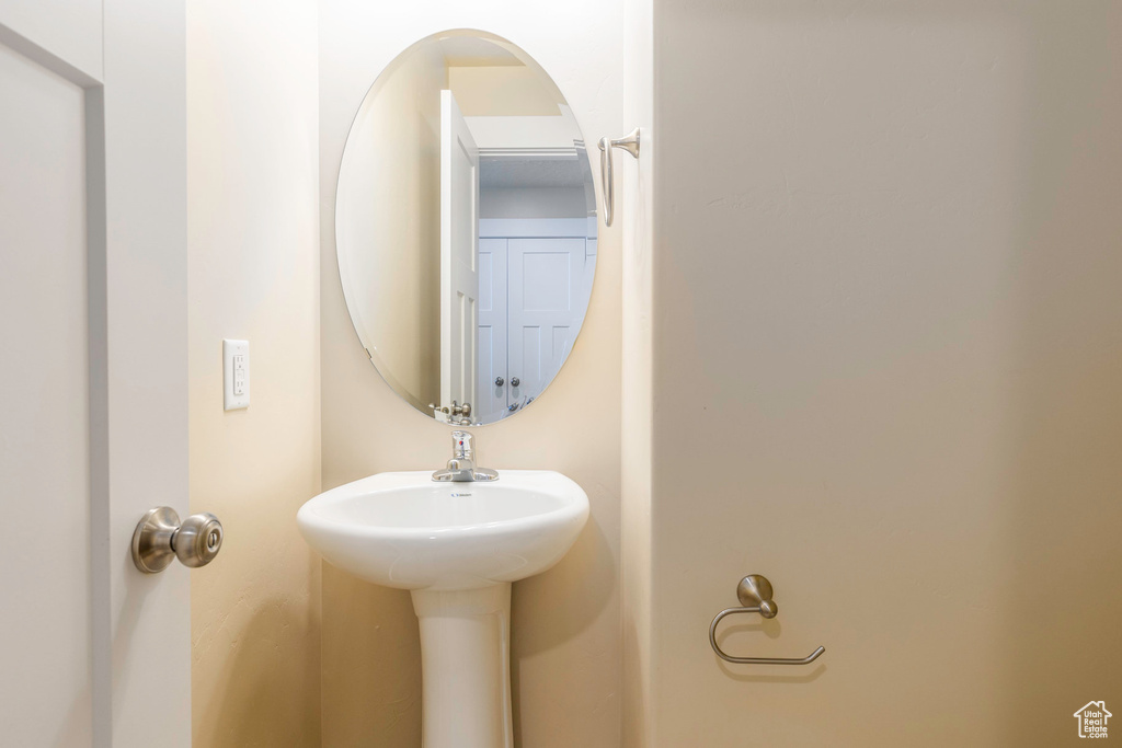 View of bathroom