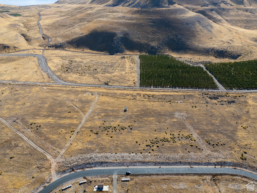 Bird's eye view with a rural view