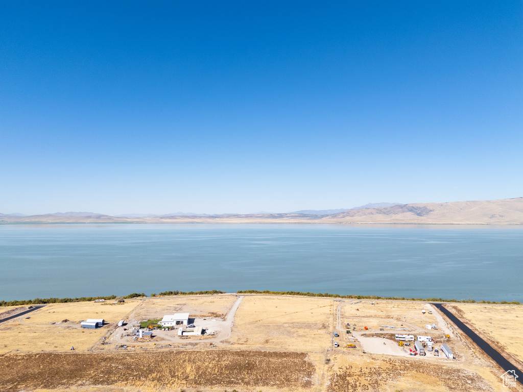 Property view of water featuring a mountain view