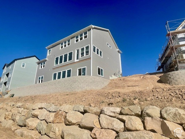 View of rear view of house