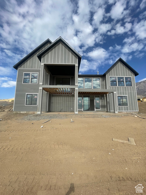 View of back of house