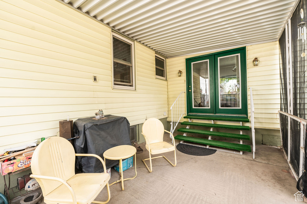 View of patio / terrace featuring area for grilling