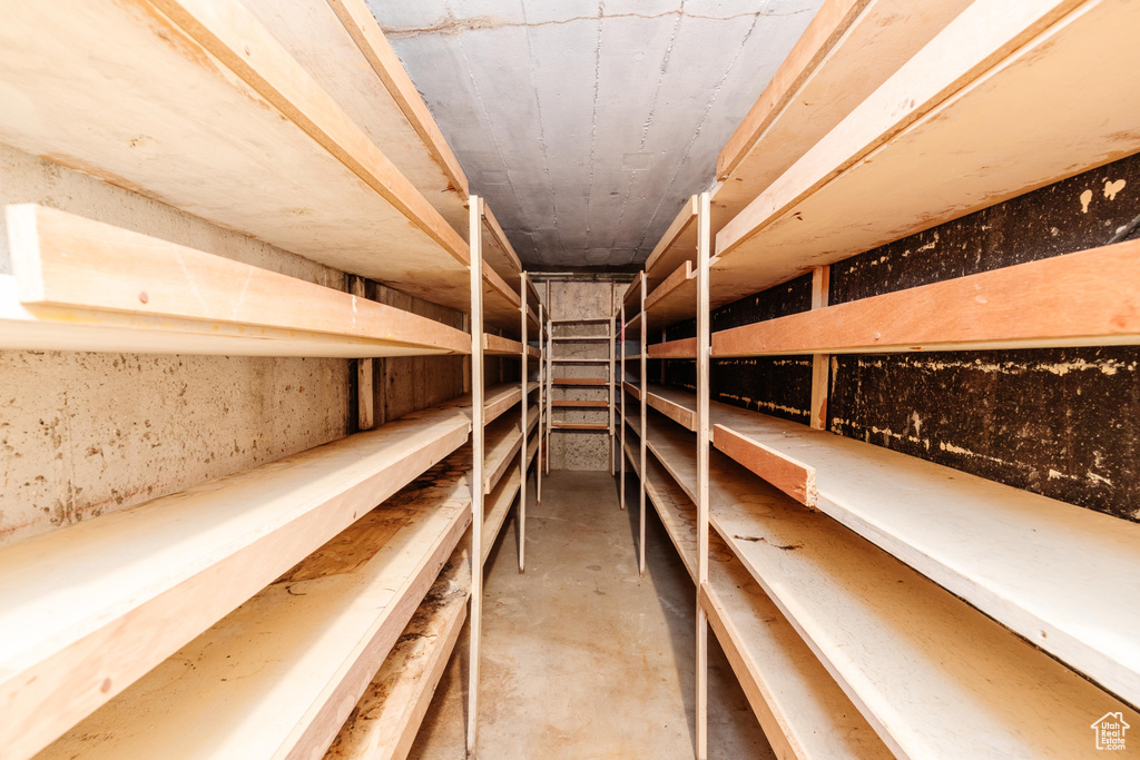 View of storage room