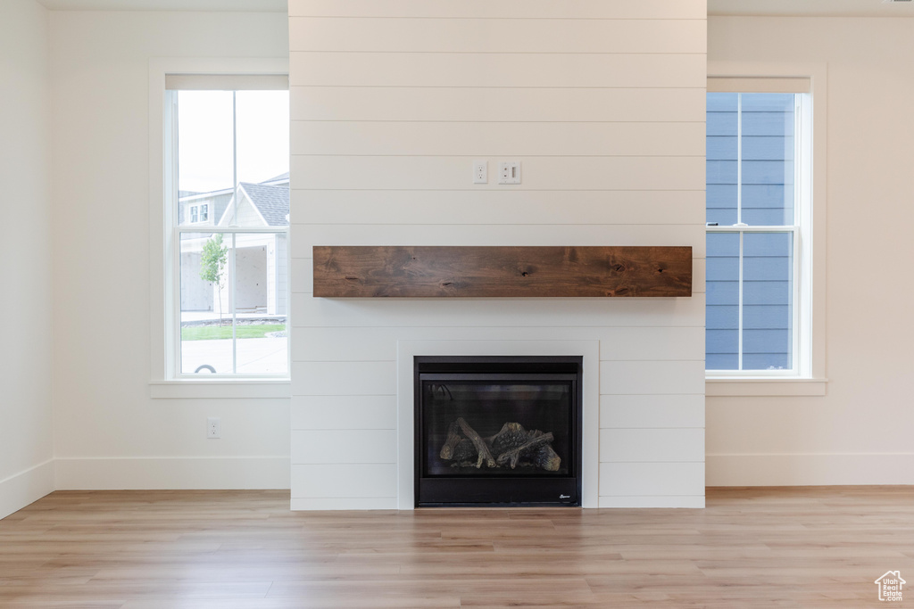 Room details featuring wood-type flooring