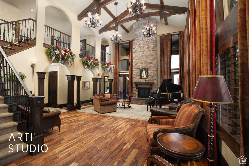 View of building lobby