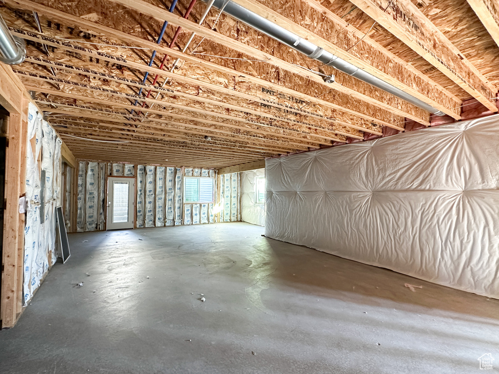 View of basement