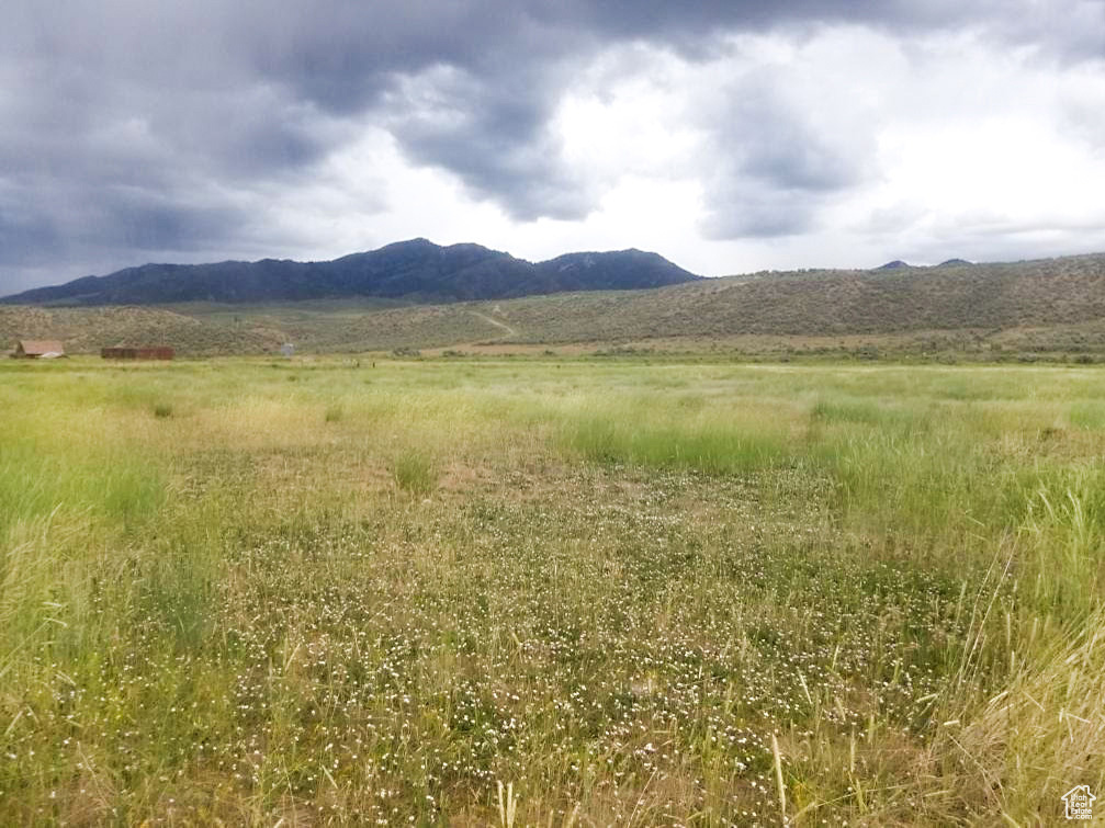 Mountain view featuring rural landscape
