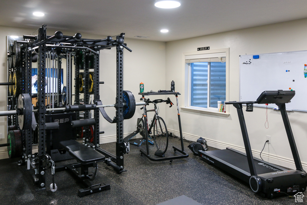 View of exercise room