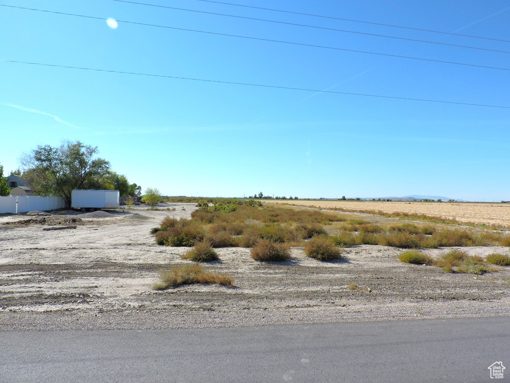 View of yard featuring a rural view