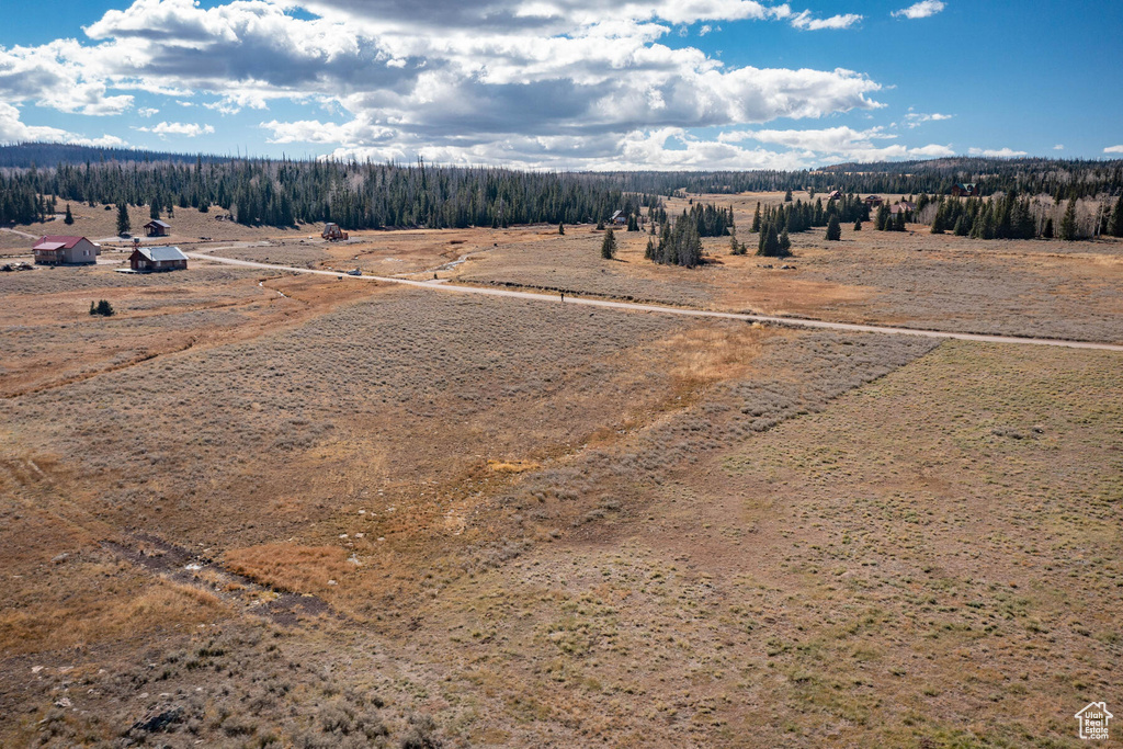 Drone / aerial view with a rural view