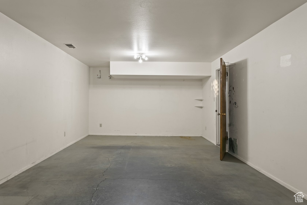 View of basement