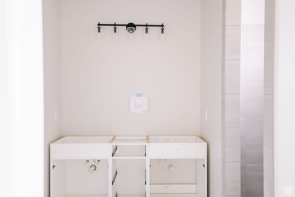 View of washroom