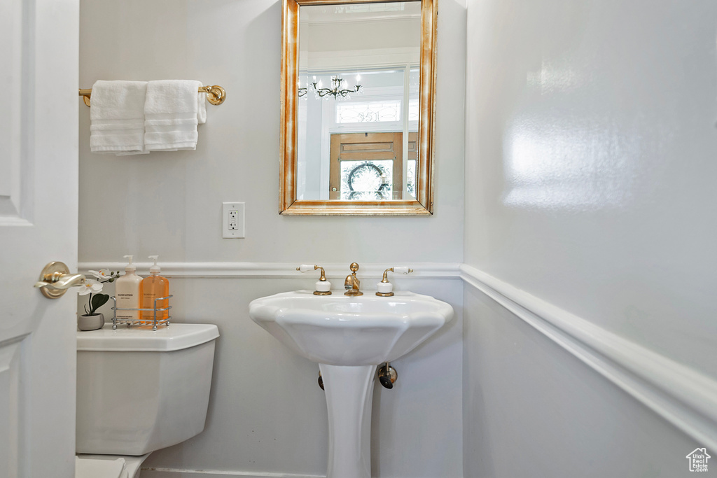 Bathroom featuring toilet