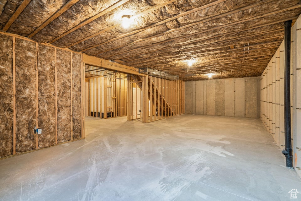 View of basement