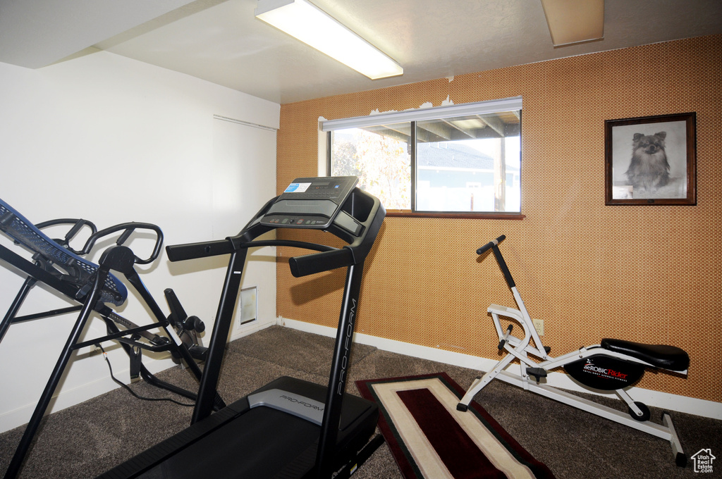 View of exercise room