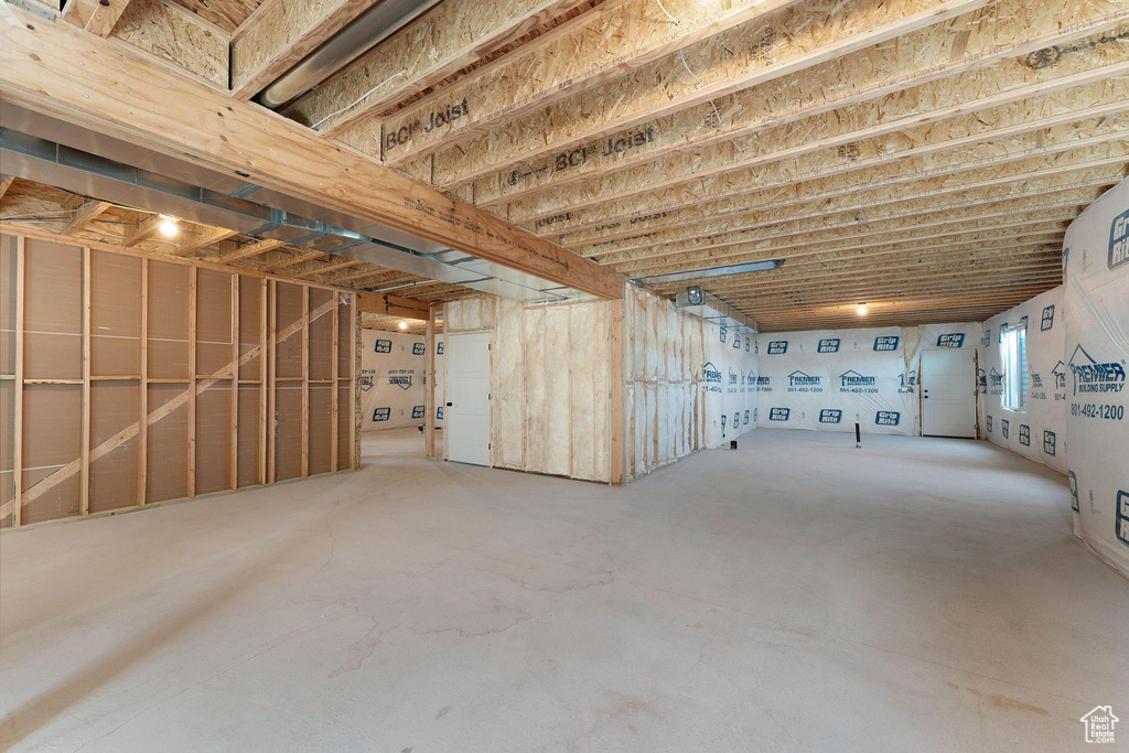 View of basement