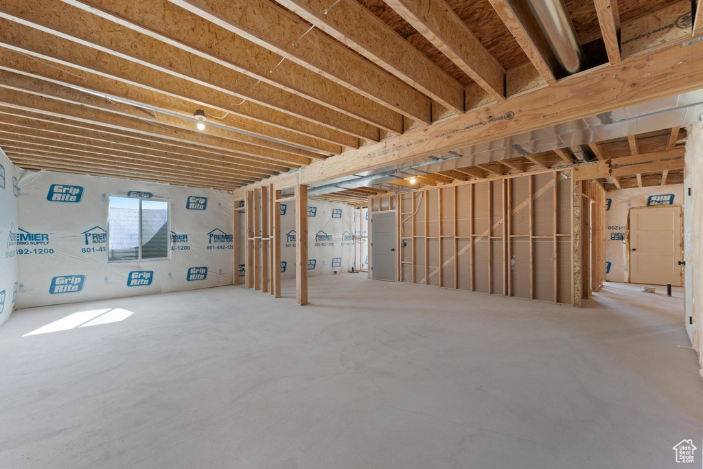 View of basement