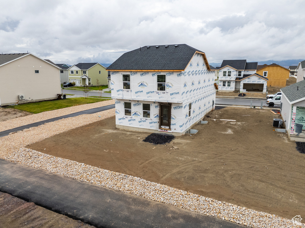 View of rear view of house