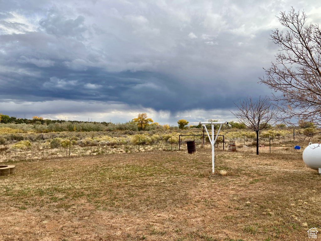 View of yard featuring a rural view