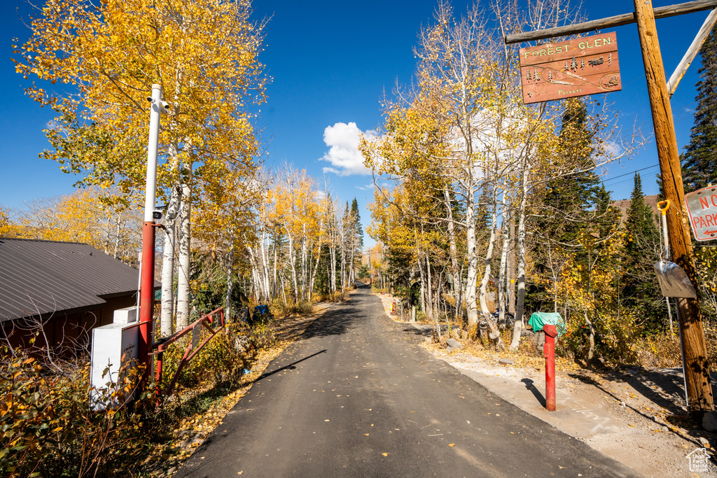 View of road