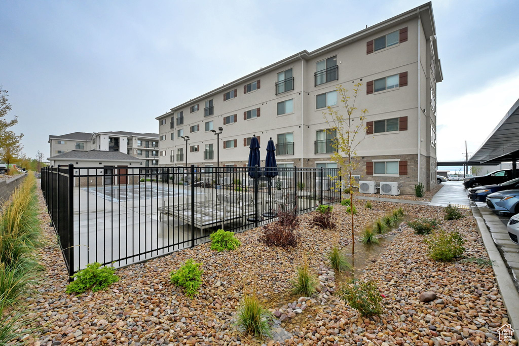 View of property featuring ac unit