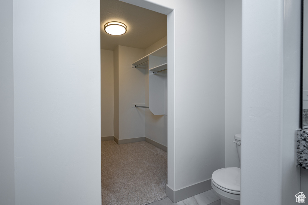 Bathroom with toilet