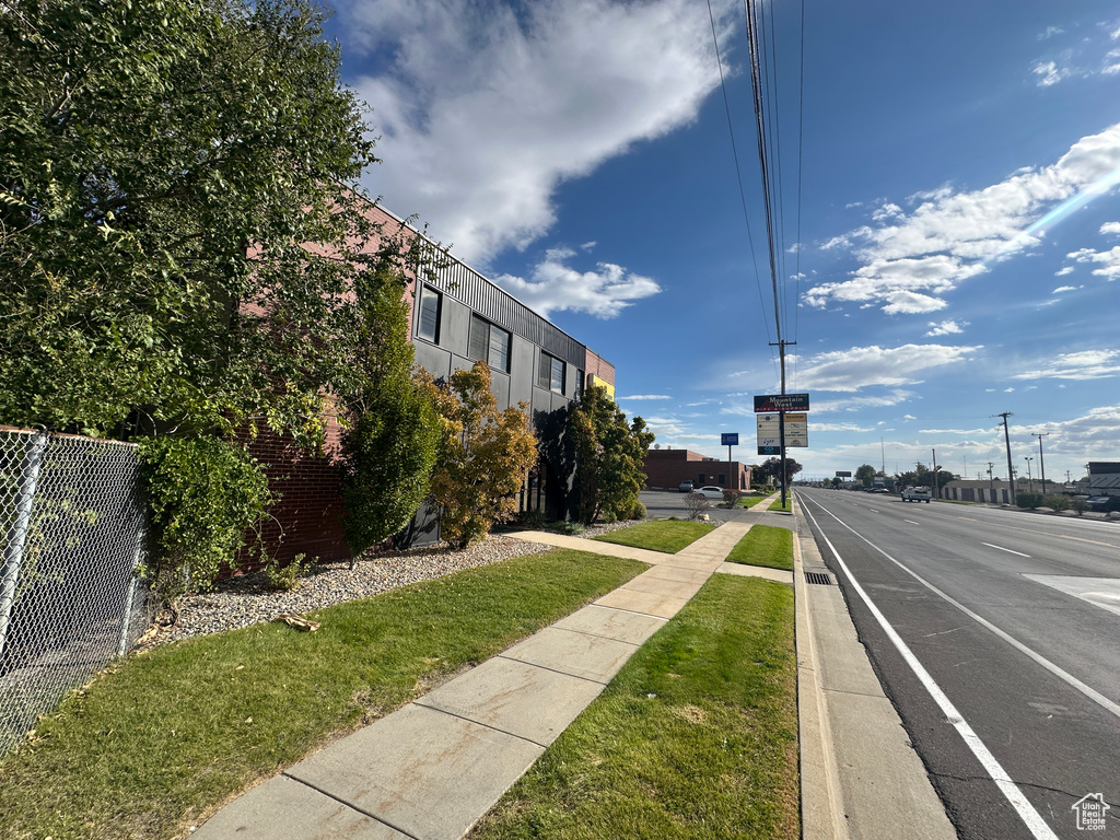 View of road