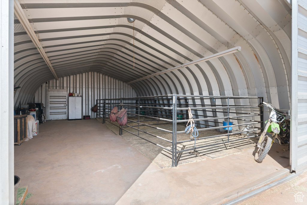 View of storage room