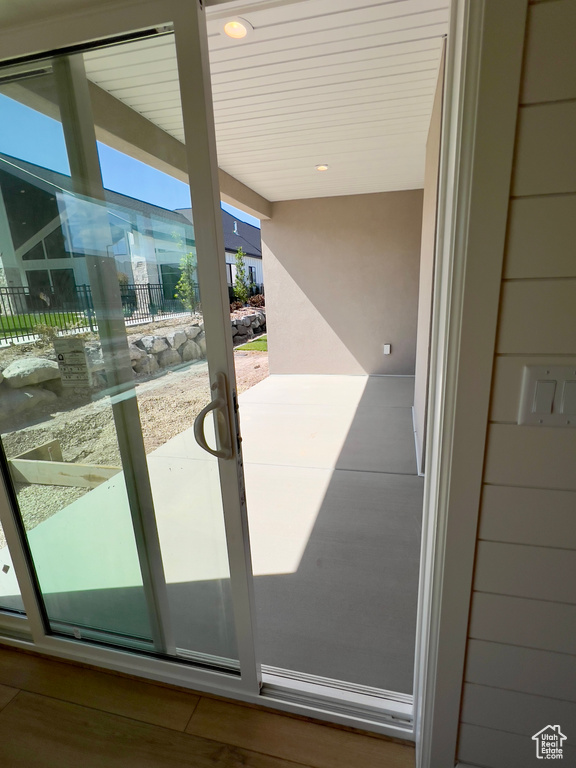 View of entryway