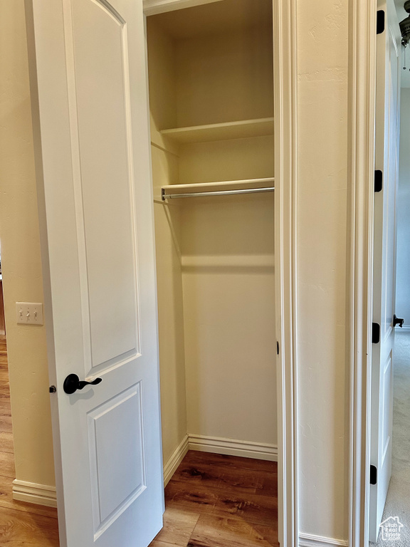 View of closet