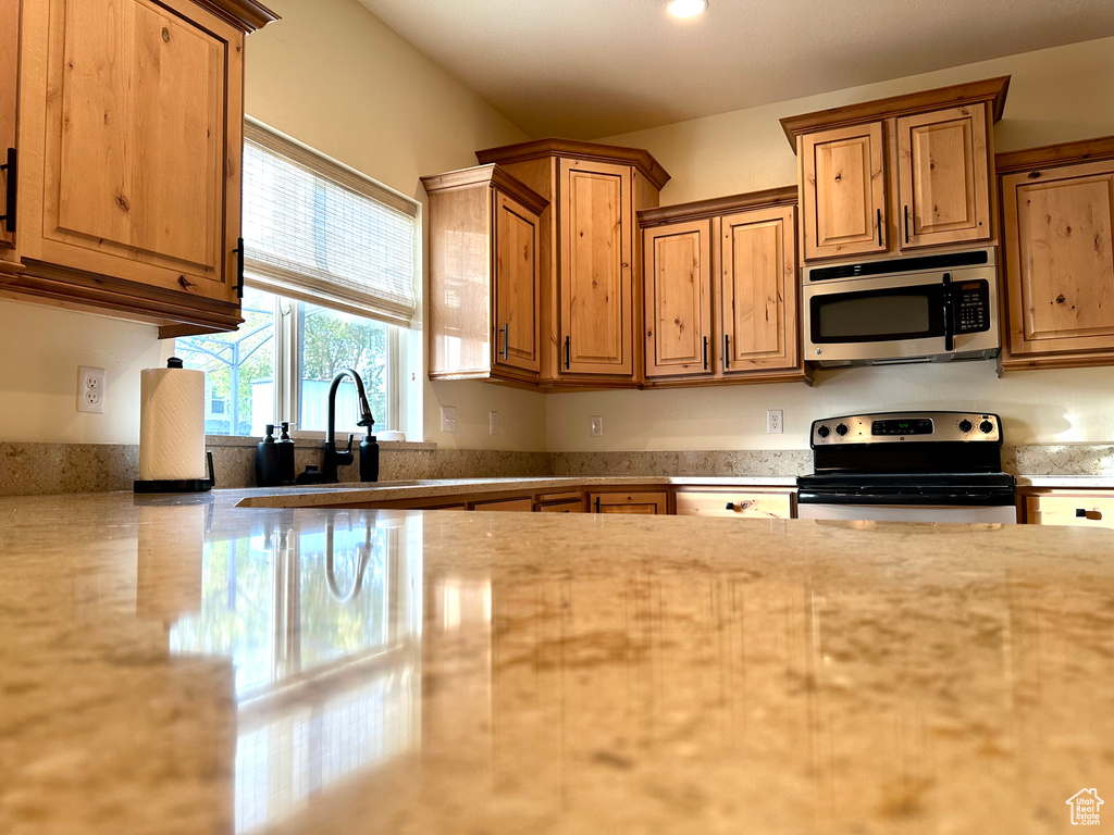 Kitchen featuring stainless steel appliances