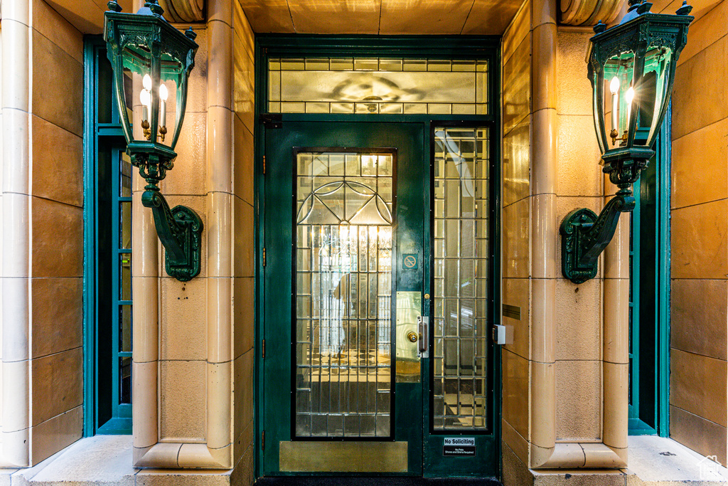 View of property entrance